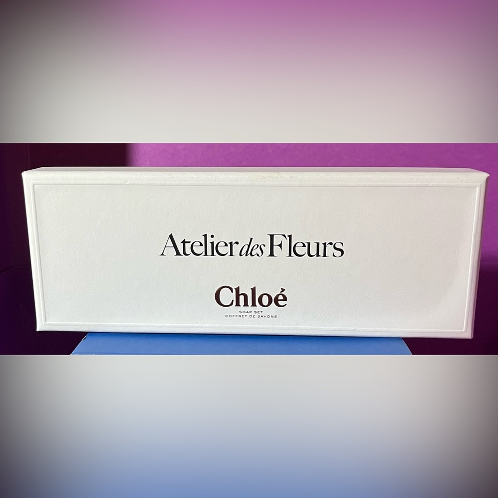 Chloe Atelier des Fleurs Soap Set - Brand New -